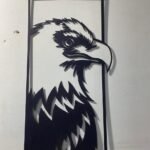 Eagle Wall Art - Portrait Style
