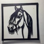 Horse Wall Art - Square